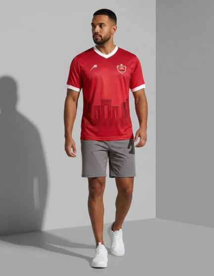 تی شرت فوتبال مردانه Majid Persepolis Elite Fan T-shirt 1404 M